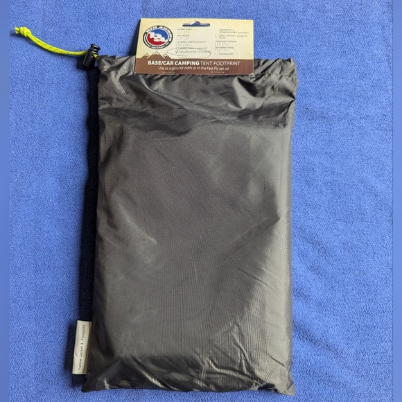 New 96"x90" Big Agnes Yellow Jacket 4 Tent Footprint Camping REI - Picture 1 of 4